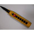 Springer Controls Co T.E.R., F70BY12000600001 MIKE Pendant, 8 Button, Yellow, 2-Speed Buttons F70BY12000600001